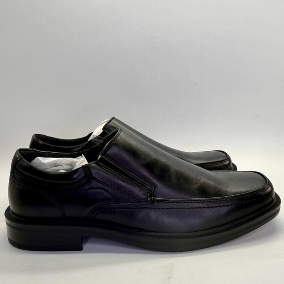Dockers Edson Mens Black Dress Shoes Slip On Size 8M Formal Business Loafers - Picture 2 of 15